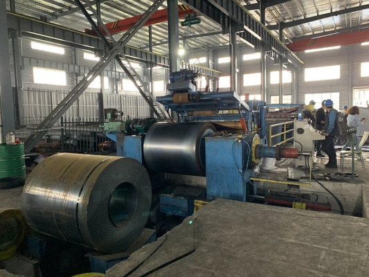 MA-(0.2～1)×600mm Thin Sheet Slitting Line ใบรับรอง CE และการออกแบบพิเศษตามต้องการ