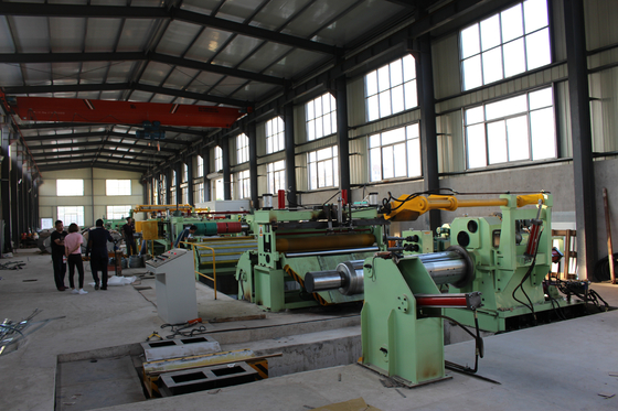 MA-(0.3～3)×1600mm GI PPGI Coil Slitting Machine สำหรับความหนา 0.3-3 เป็นแผ่นบาง