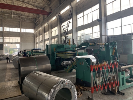 MA- (0.3-2) × 600 มม. ความเร็วสูงแม่นยำ Slitting เส้นขดที่มีขนาดแตกต่างกันถึงแถบเล็ก
