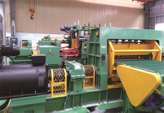 CE Metal Cut To Length Line ความแม่นยำในการ Uncoiling และ Leveling Shear