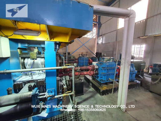 450mm 4 Hi Cold Rolling Mill เหล็กกล้าคาร์บอน 22KW Motor