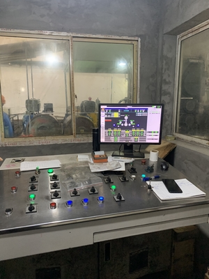 เครื่องรีดเย็นแบบต่อเนื่องสองขาตั้ง 700 มม. พร้อมมอเตอร์ไฟฟ้ากระแสสลับ 480KW Siemens PLC
