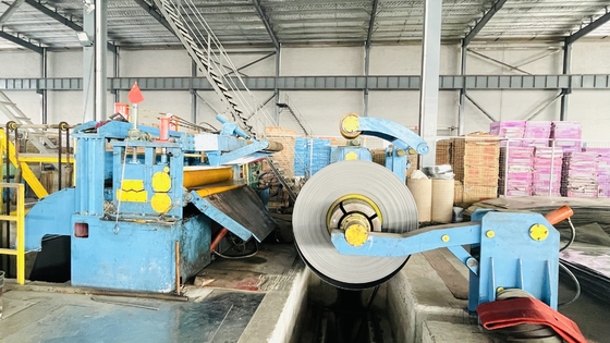 เครื่องตัดแผ่นเหล็กแผ่นรีดเย็น 2200mm Wilder Metal Slitter