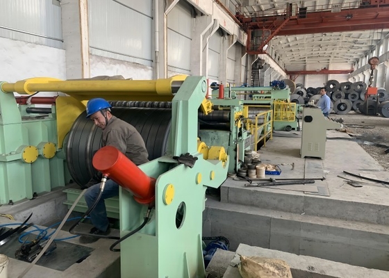 MAZS-(0.3-2)×1300mm Metal Coil Slitter สำหรับวัสดุของขดลวด: เหล็กกล้าคาร์บอน, สแตนเลส, แผ่นสังกะสีและอื่น ๆ