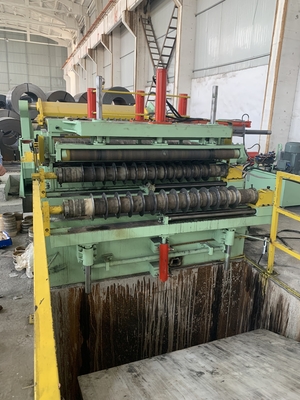 MA- (1 ~ 6) × 1600 มม. สายตัดเหล็กม้วนพร้อมขดลวด 132KW สูงสุด 30T ความเร็วในการตัด 60-100M / นาที