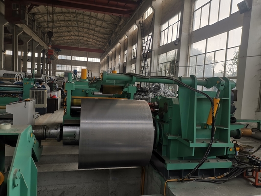 HR เหล็กแผ่นม้วน Slitting สายการผลิต