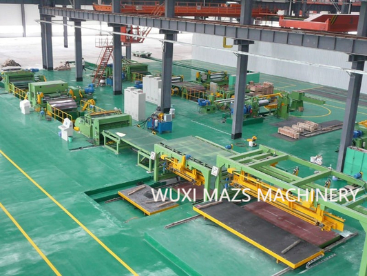 MA 4X1800mm Automation สำหรับการตัดเหล็กกล้าไร้สนิม – การพ่นสีดำตามความยาวที่มีความแม่นยำสูง