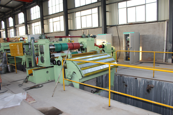 MA-(0.3～3)×1600mm GI PPGI Coil Slitting Machine สำหรับความหนา 0.3-3 เป็นแผ่นบาง
