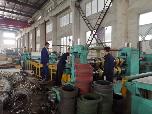 MA- (0.3-2) × 600 มม. ความเร็วสูงแม่นยำ Slitting เส้นขดที่มีขนาดแตกต่างกันถึงแถบเล็ก
