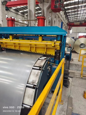 MA- (0.8-2 มม.) x1300 มม. HR CR GI PPGI Q195 Q235 Q345 สายการผลิตการตัด