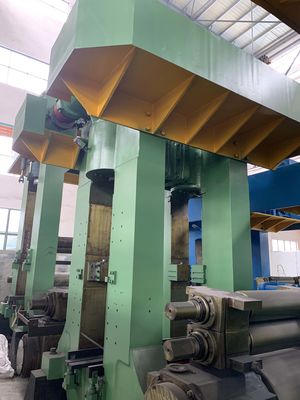 เหล็กกล้าคาร์บอน Ce 4hi Cold Rolling Mill ความเร็ว 180m/Min